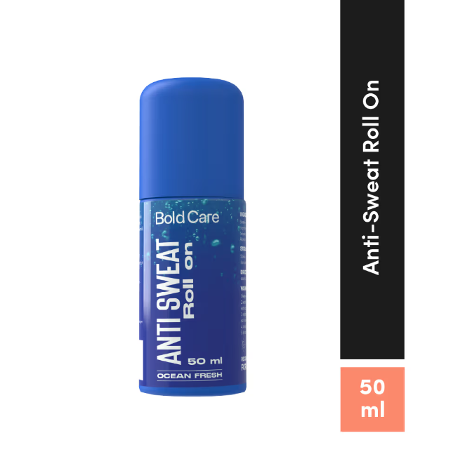 Bolld Care Ocean Fresh Antiperspirant & Anti-Sweat Deodorant Roll-on for Men